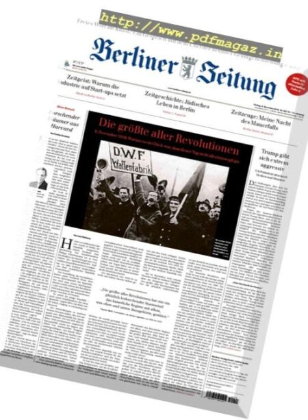 Berliner Zeitung – November 2018 Cover