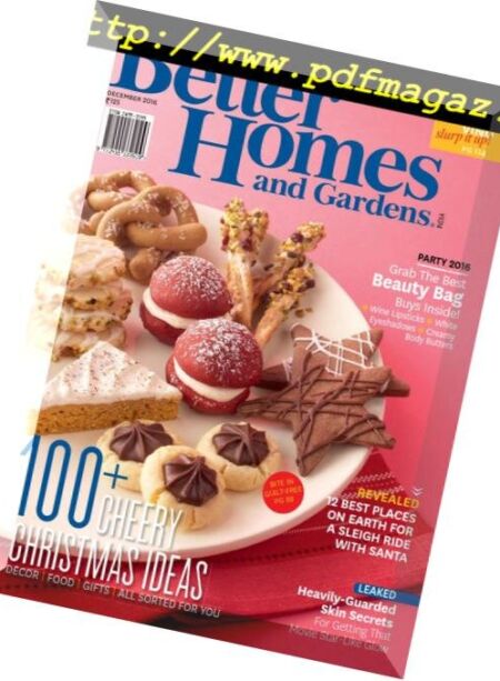 Better Homes & Gardens India – January 2017 Cover