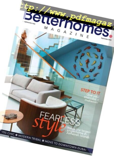 Better Homes – September 2018 Cover