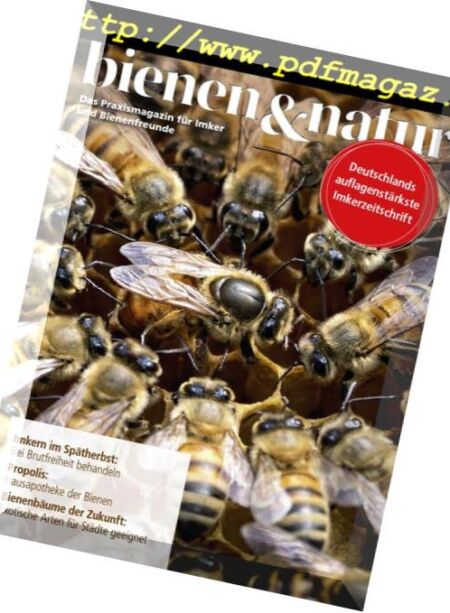 Bienen&Natur – Oktober 2018 Cover