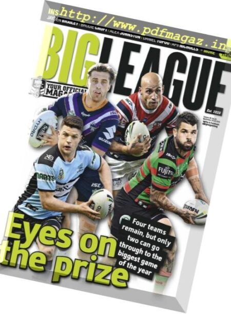 Big League Weekly Edition – September 20, 2018 Cover