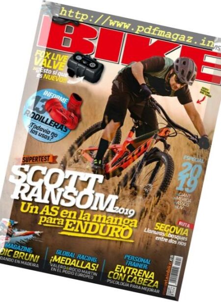 Bike Espana – septiembre 2018 Cover