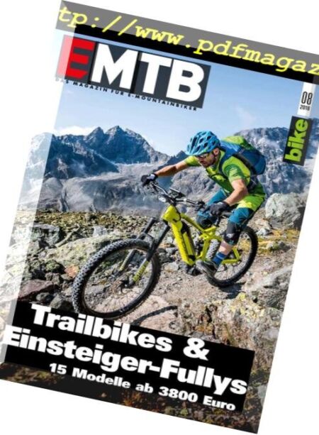 Bike Germany – EMTB Special – Nr.8, 2018 Cover