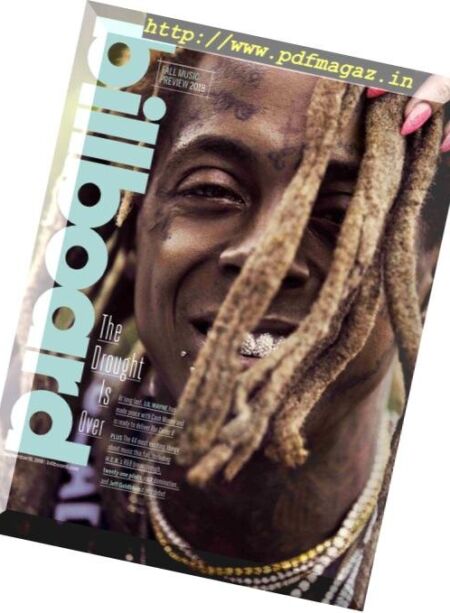 Billboard – September 15, 2018 Cover