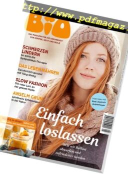 Bio – Oktober-November 2018