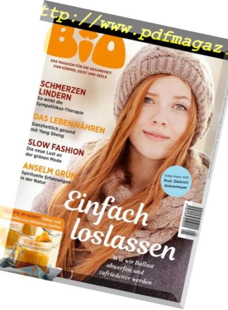 Bio – Oktober-November 2018 Cover