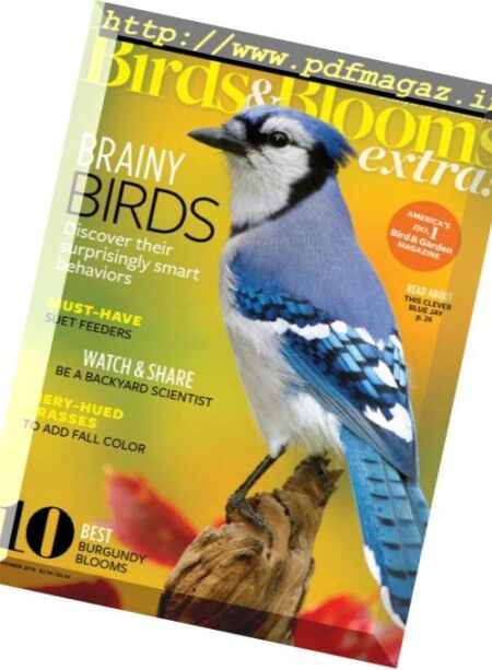 Birds and Blooms Extra – November 2018 Cover