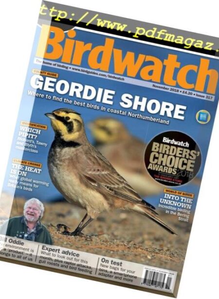 Birdwatch UK – November 2018 Cover