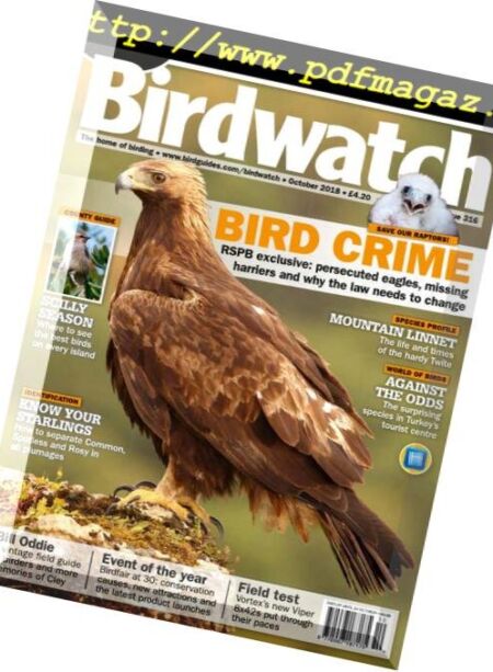 Birdwatch UK – October 2018 Cover