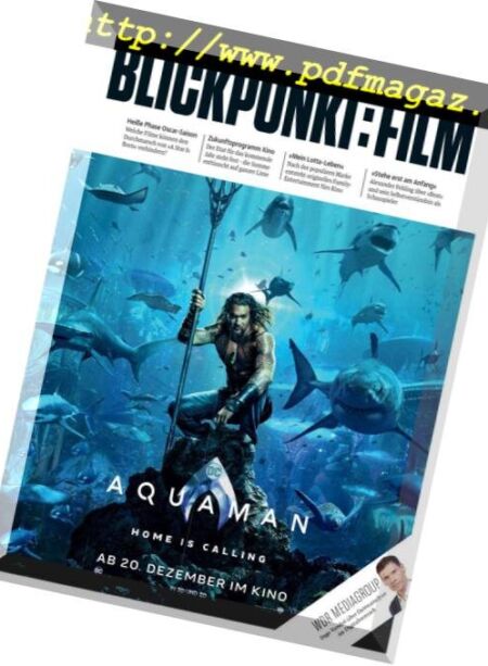 Blickpunkt Film – 19 November 2018 Cover
