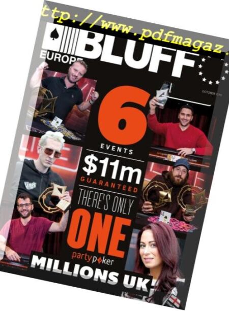 Bluff Europe – October 2018 Cover