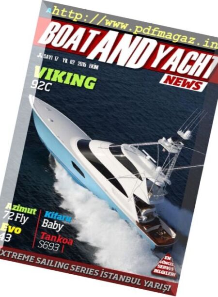 Boat and Yacht News – Kasim 2015 Cover