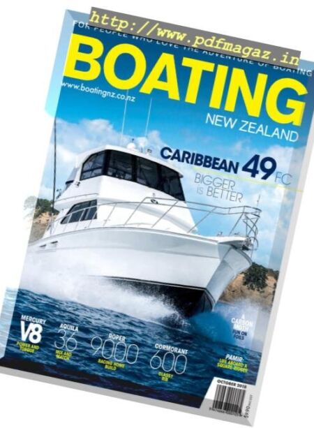Boating New Zealand – October 2018 Cover