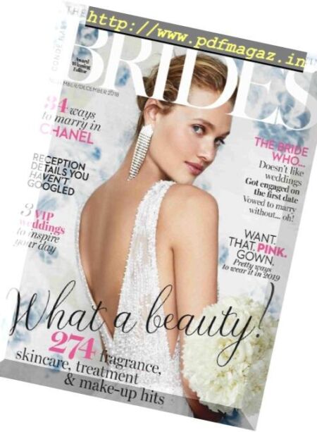 Brides UK – November-December 2018 Cover