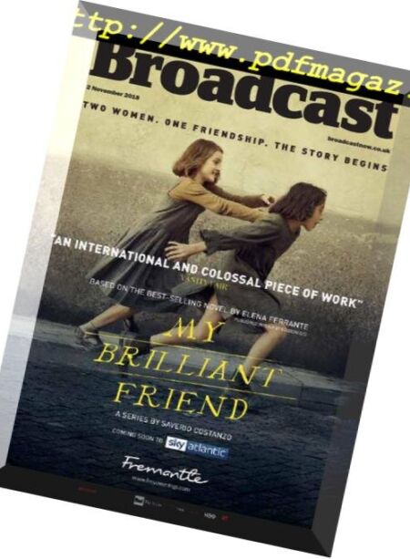 Broadcast Magazine – 02 November 2018 Cover