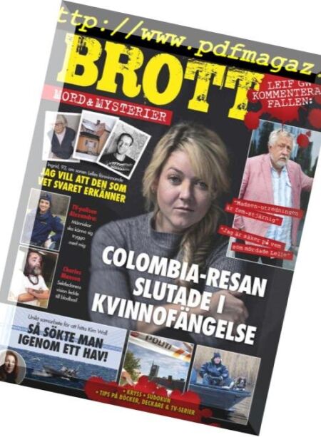 Brott och mysterier – mars 2018 Cover