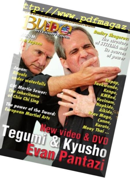 Budo International Martial Arts Magazine – November 2018 Cover
