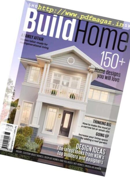 BuildHome – September 2018 Cover