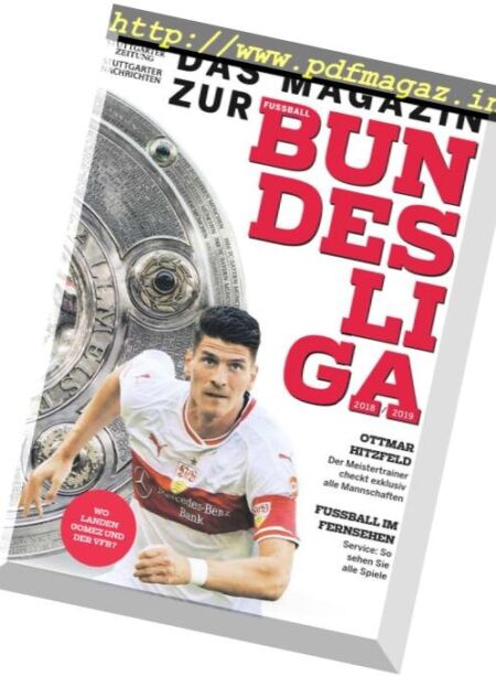 Bundesliga – 2018-2019 – August 2018 Cover