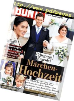 Bunte – 18 Oktober 2018