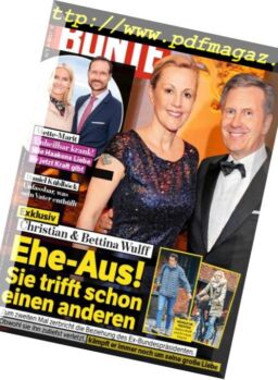 Bunte – 31 Oktober 2018