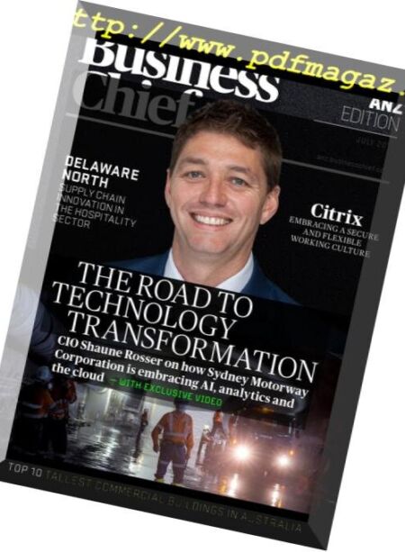 Busines Chief ANZ – July 2018 Cover