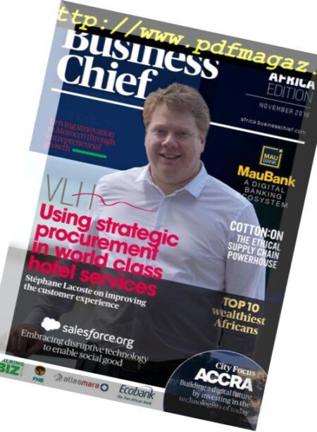 Business Chief Africa – November 2018 Cover