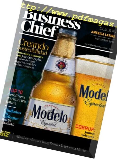 Business Chief America Latina – Noviembre 2018 Cover
