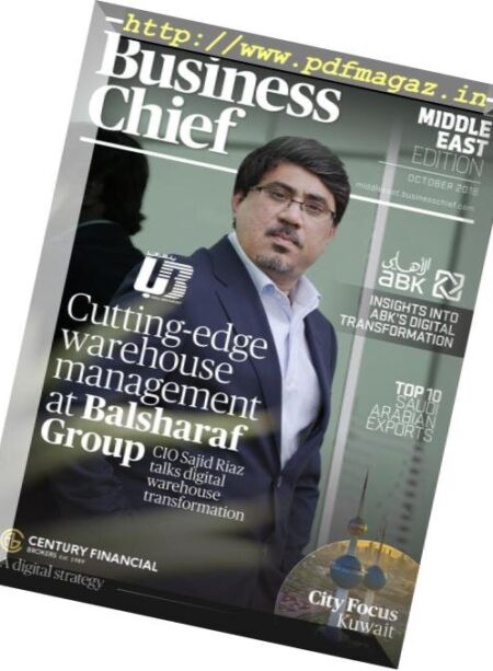 Business Chief Middle East – October 2018 Cover