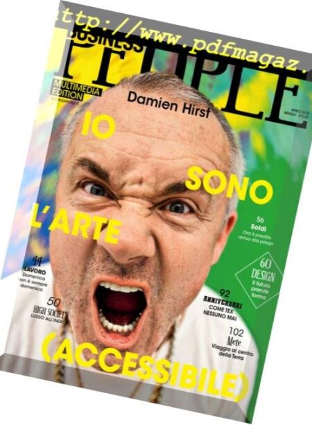 Business People – Aprile 2018 Cover