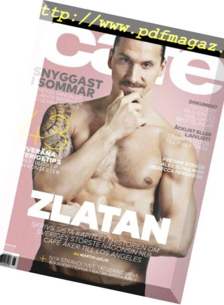 Cafe – juli 2018 Cover