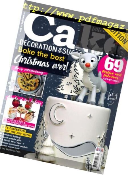 Cake Decoration & Sugarcraft – December 2018 Cover