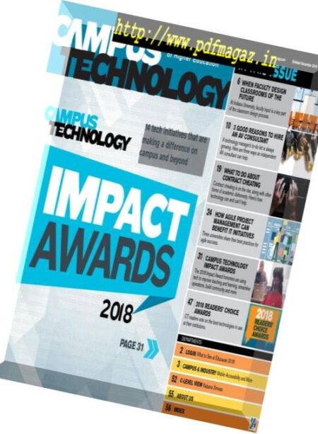 Campus Technology – October-November 2018 Cover
