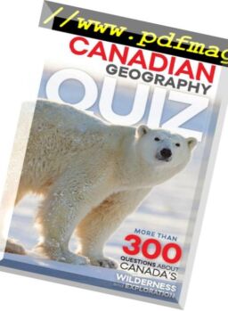 Canadian Geographic – December 2018