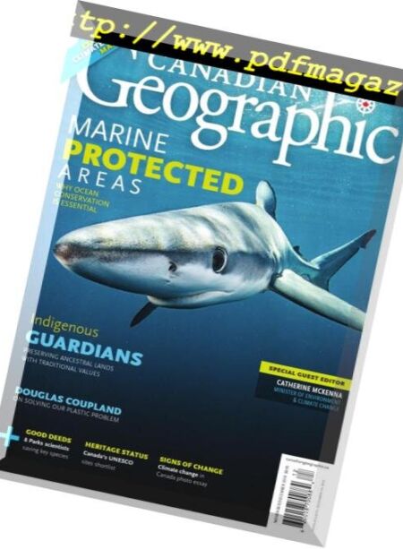 Canadian Geographic – November 2018 Cover