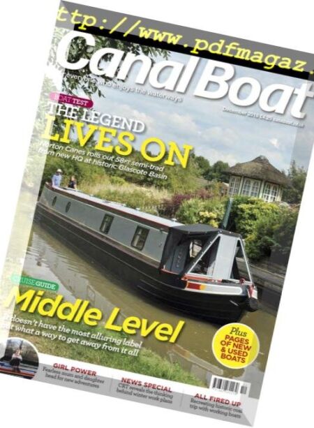 Canal Boat – November 2018 Cover