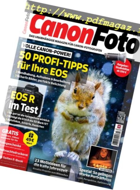 CanonFoto – November 2018 Cover