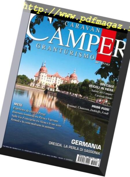 Caravan e Camper Granturismo – novembre 2018 Cover
