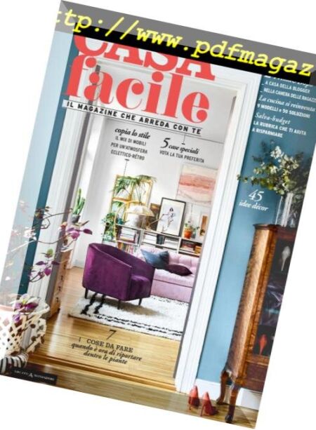 CasaFacile – Ottobre 2018 Cover