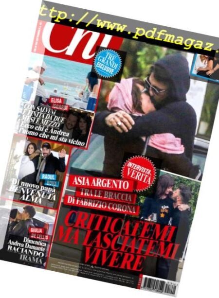 Chi – 7 Novembre 2018 Cover