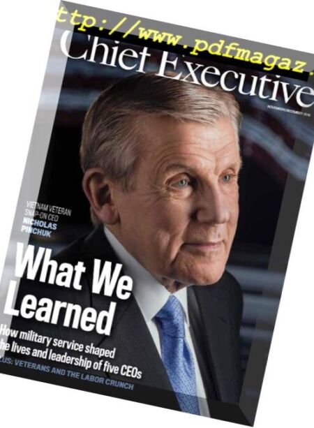 Chief Executive – November-December 2018 Cover