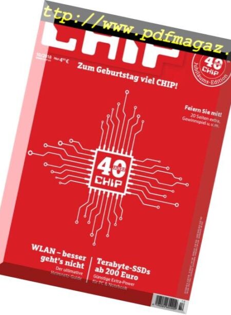 Chip Germany – Oktober 2018 Cover