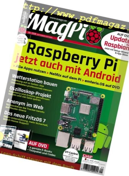 Chip MagPi – September-Oktober 2018 Cover