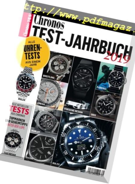 CHRONOS Sportuhren – November 2018 Cover