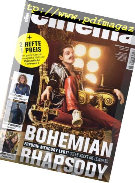 Cinema Germany – November 2018 Cover