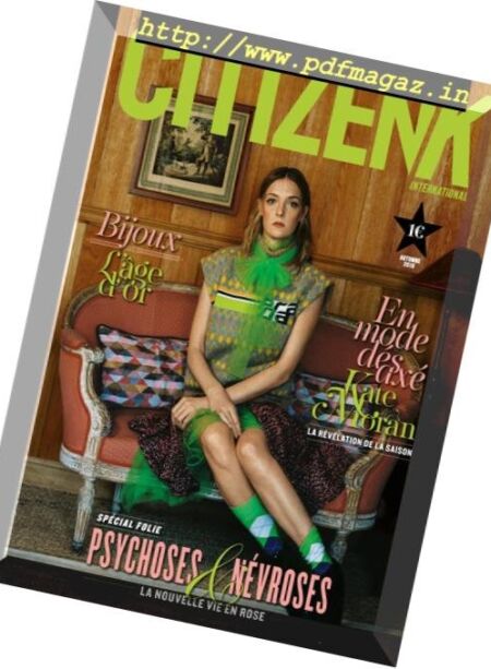 Citizen K International – Automne 2018 Cover