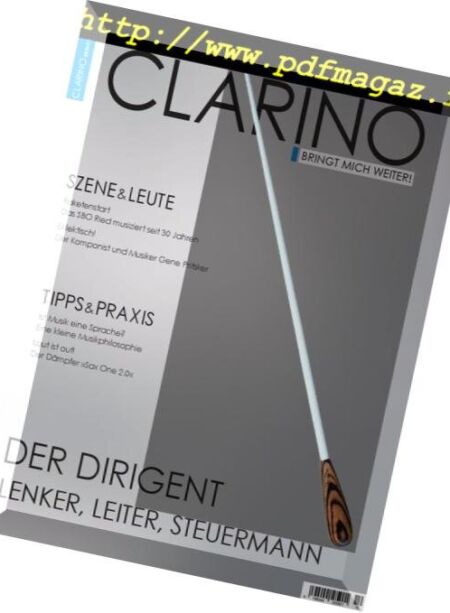 Clarino – Oktober 2018 Cover