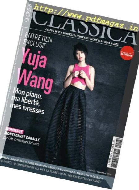 Classica – novembre 2018 Cover