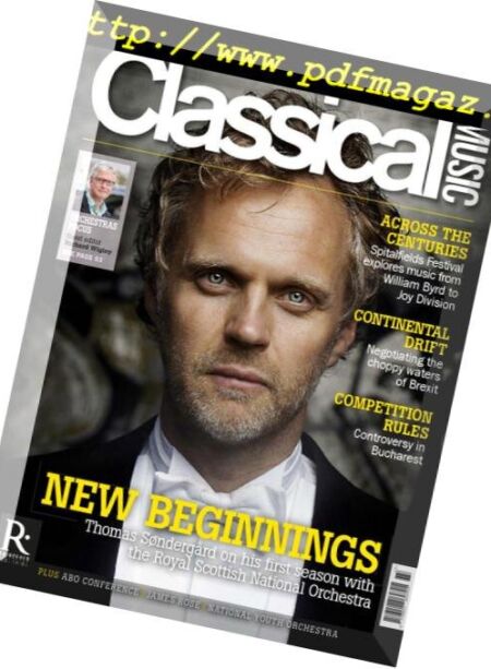 Classical Music – November 2018 Cover