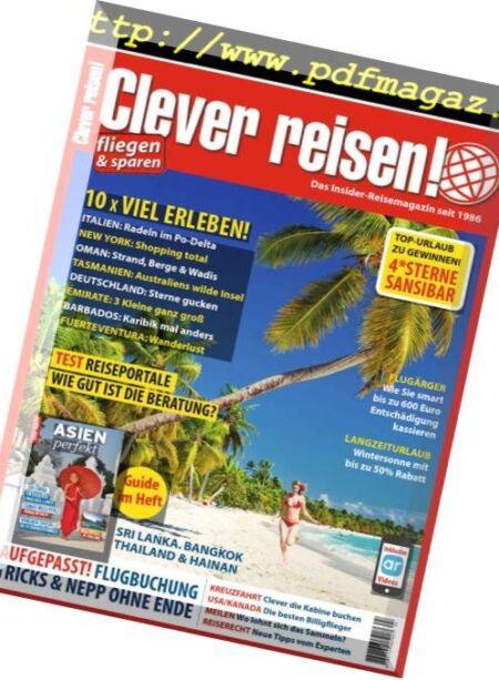 Clever Reisen – November 2018 – Januar 2019 Cover